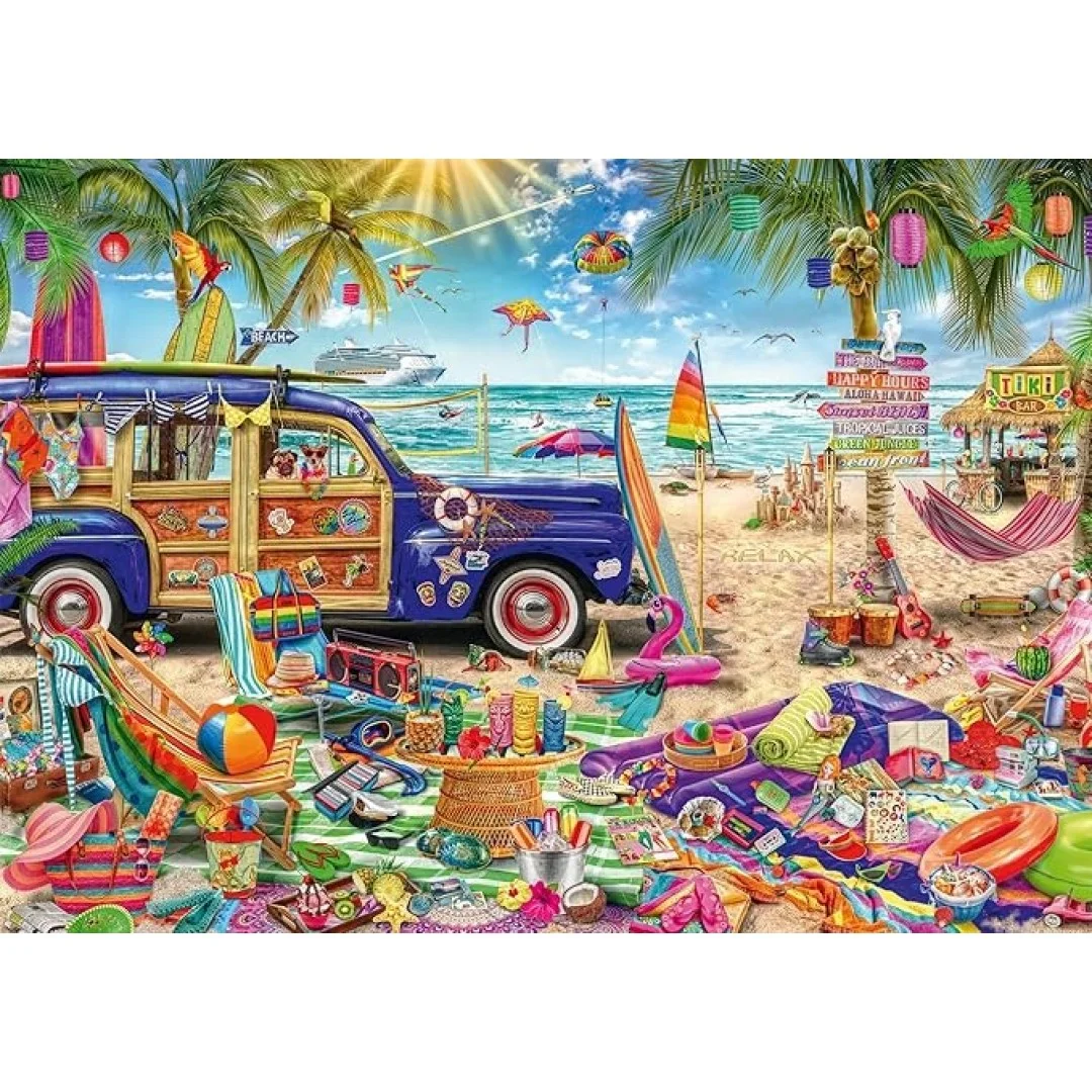 Schmidt Spiele 59793 Sonnige Auszeit am Strand, 1000 Teile Puzzle Schmidt Spiele 59793 Sonnige Auszeit am Strand, 1000 Teile Puzzle