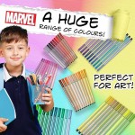 Original Marvel Spiderman felt-tip pens set with 60 fiber-tip pens - gifts for children