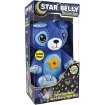 Star Belly Dream Lites, soft toy night light, cuddly blue puppy, projects glowing stars and shapes in 6 soft colors, known from television