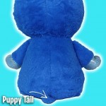 Star Belly Dream Lites, soft toy night light, cuddly blue puppy, projects glowing stars and shapes in 6 soft colors, known from television