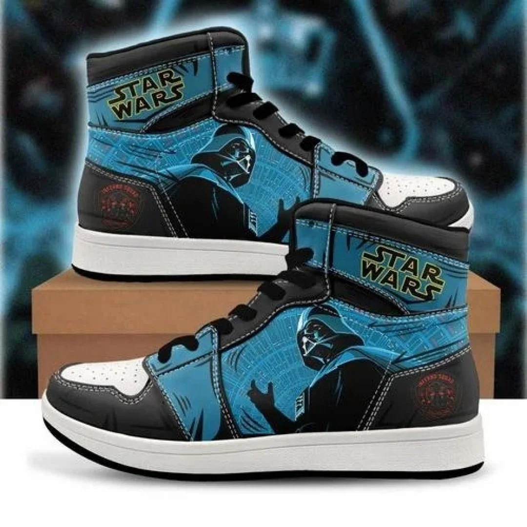 Disney Unisex Turnschuhe Mode Cartoon Outdoor High Top Basketball Sport Casual