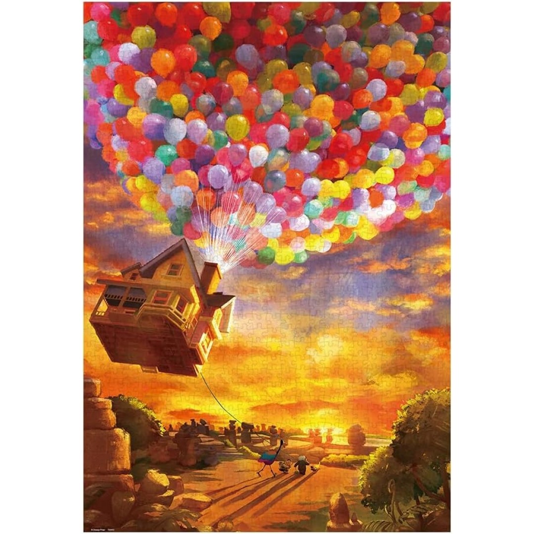 Tenyo 1000 Teile Puzzle Das gelobte Land... (Old Carl's Flying House) (20 x 29,9 Zoll)