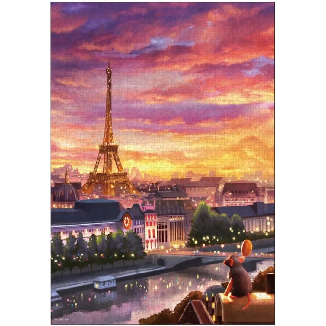 Tenyo Ein Tag bei Sonnenuntergang Jigsaw Puzzle der Sehnsucht (Remy's Delicious Restaurant) 1000 Teile (D1000-095)