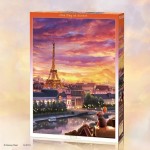 Tenyo One Day at Sunset Jigsaw Puzzle of Longing (Remy's Delicious Restaurant) 1000 Piece (D1000-095)