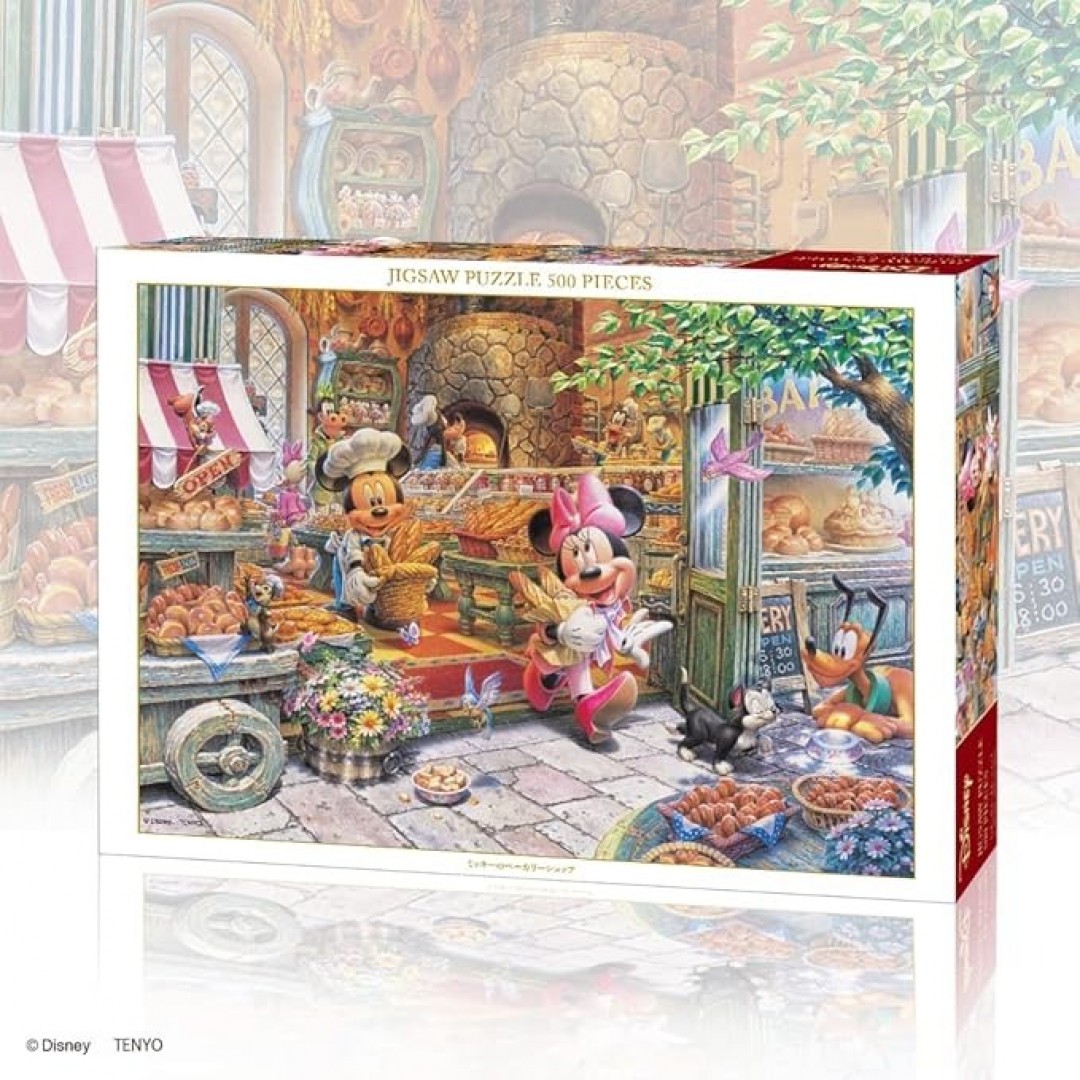 Tenyo Disney Mickey Bäckerei Shop 500 Stück Jigsaw Puzzle