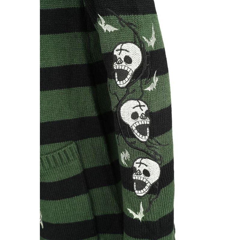 "Skulls" Cardigan multicolor von The Nightmare Before Christmas