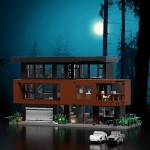 Twilight House Building Set - architecture building toy merchandise, gift idea for adults children friends from 6 years movie fans (864PCS)