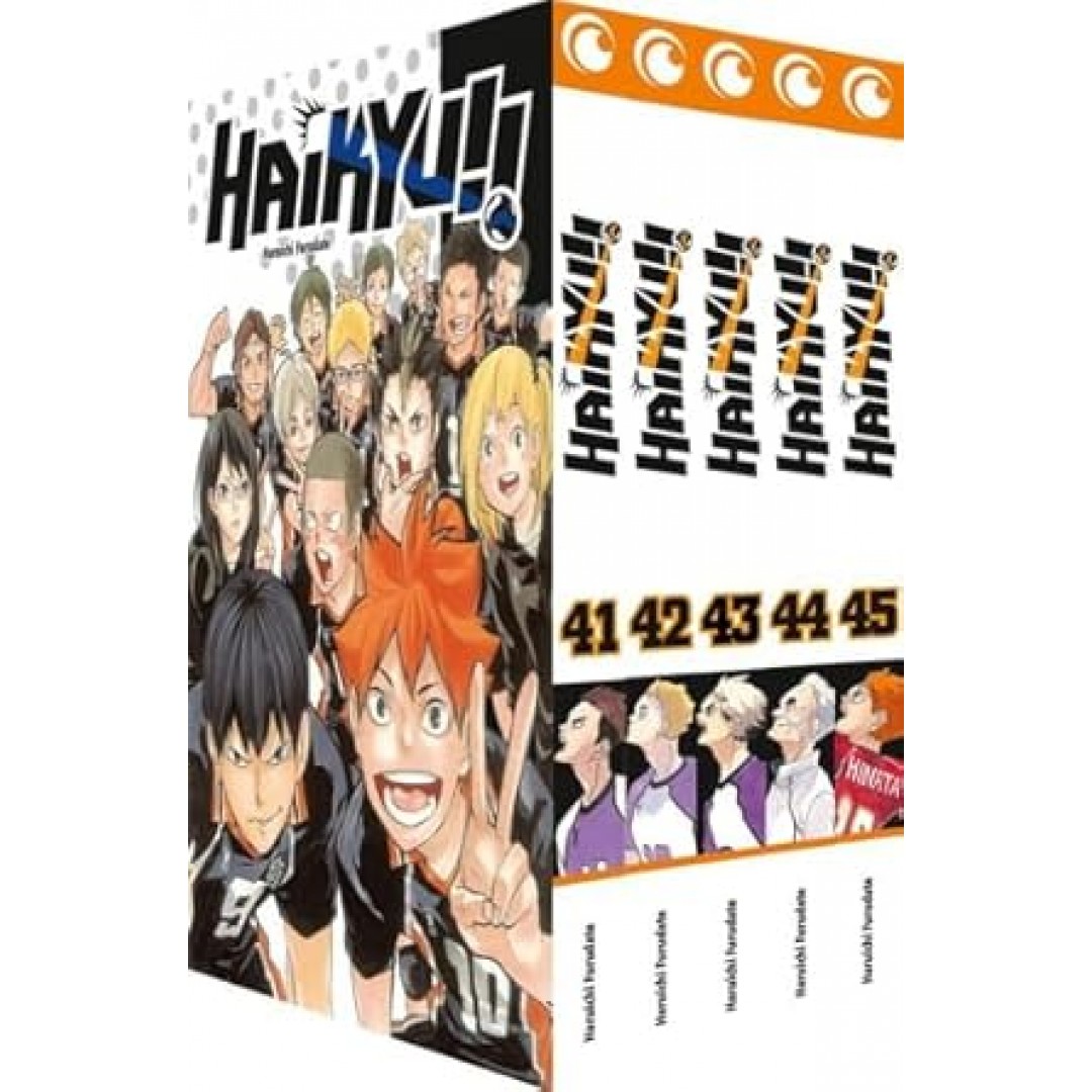 Haikyu!! Sammelbox 5 – Band 41-45 im Schuber Haikyu!! Sammelbox 5 – Band 41-45 im Schuber