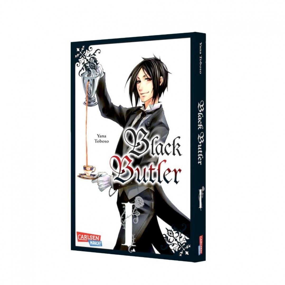Black Butler 1: Paranormale Mystery-Manga-Serie im viktorianischen England über einen Earl und seinen dämonischen Butler auf Verbrecherjagd Black Butler 1: Paranormale Mystery-Manga-Serie im viktorianischen England über einen Earl und seinen dämonischen Butler auf Verbrecherjagd