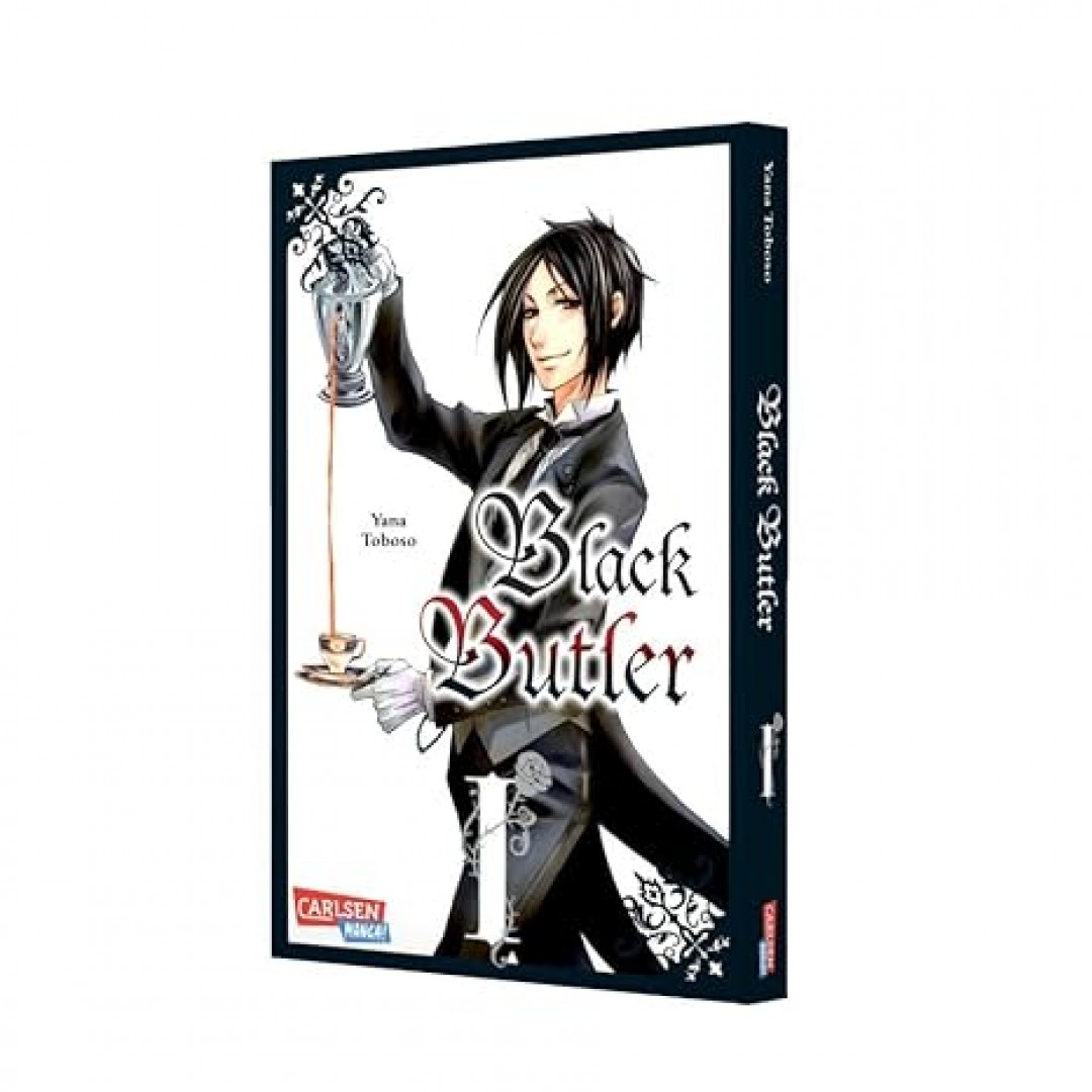 Black Butler 1: Paranormale Mystery-Manga-Serie im viktorianischen England über einen Earl und seinen dämonischen Butler auf Verbrecherjagd Black Butler 1: Paranormale Mystery-Manga-Serie im viktorianischen England über einen Earl und seinen dämonischen Butler auf Verbrecherjagd