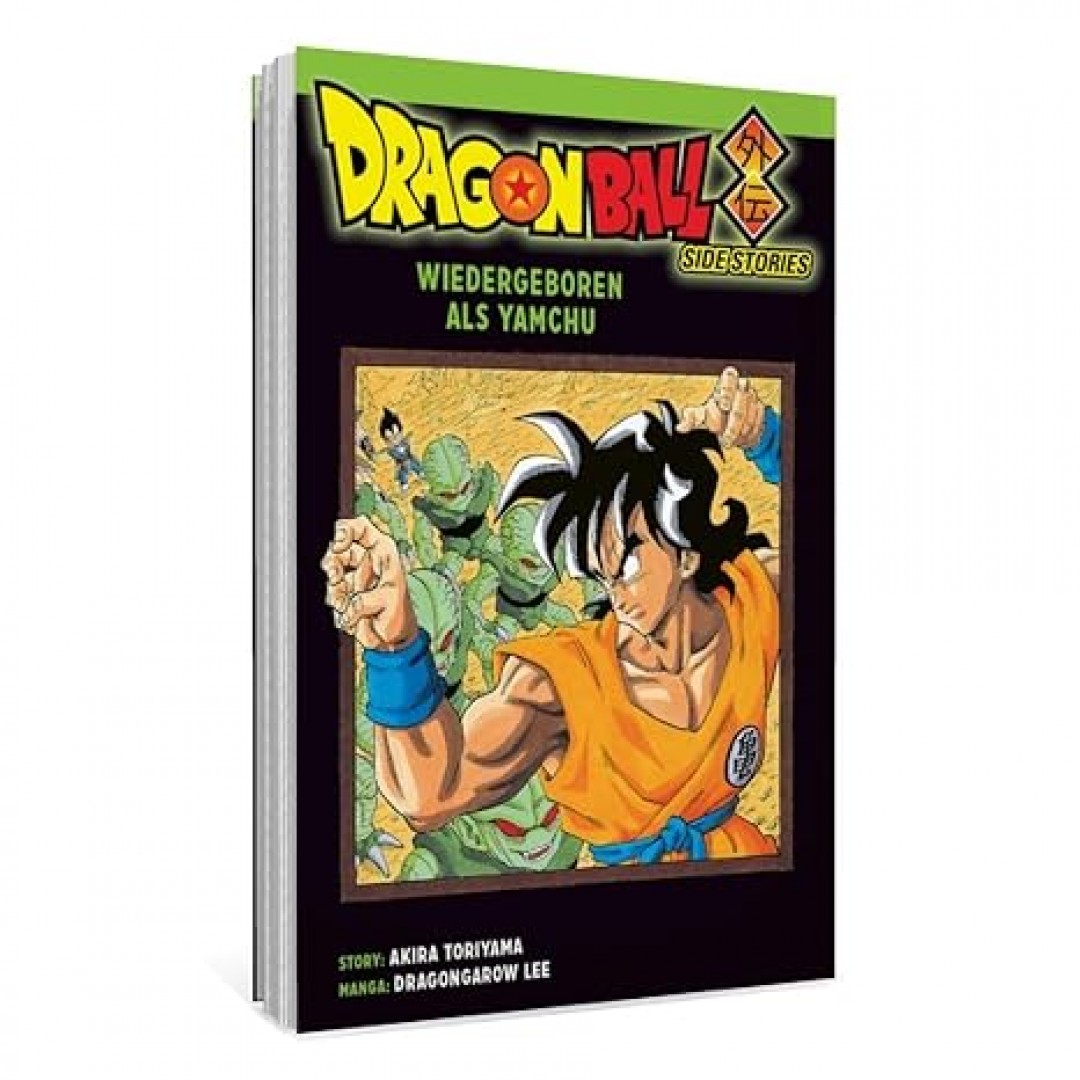 Dragon Ball Side Stories: Wiedergeboren als Yamchu | Actionreicher Spin-off-Manga-Einzelband ab 10 Jahren über einen Schüler, der als eine Dragon Ball-Figur aufwacht Dragon Ball Side Stories: Wiedergeboren als Yamchu | Actionreicher Spin-off-Manga-Einzelband ab 10 Jahren über einen Schüler, der als eine Dragon Ball-Figur aufwacht