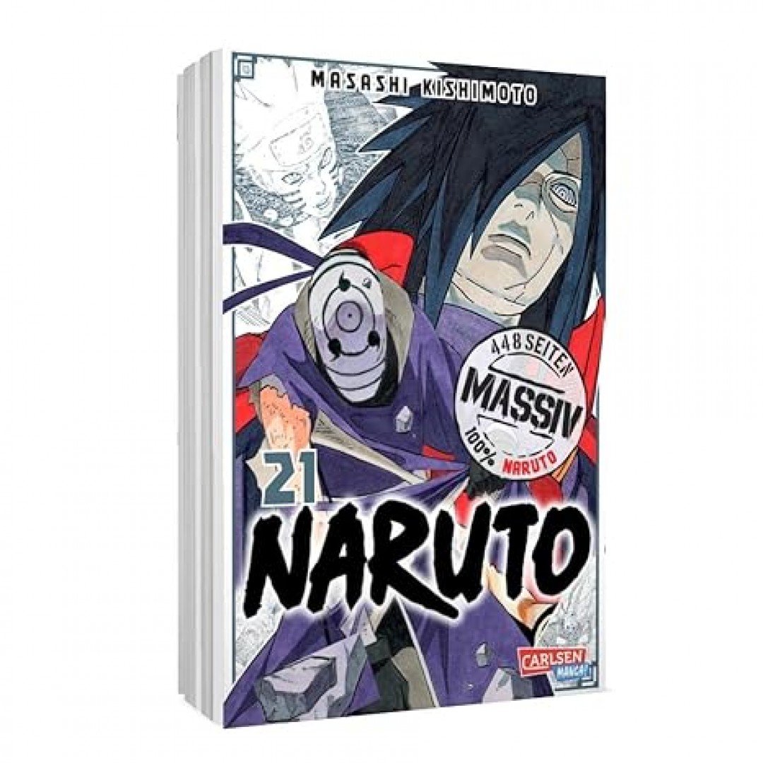 Naruto Massiv 21: Die Originalserie als umfangreiche Sammelbandausgabe! Naruto Massiv 21: Die Originalserie als umfangreiche Sammelbandausgabe!