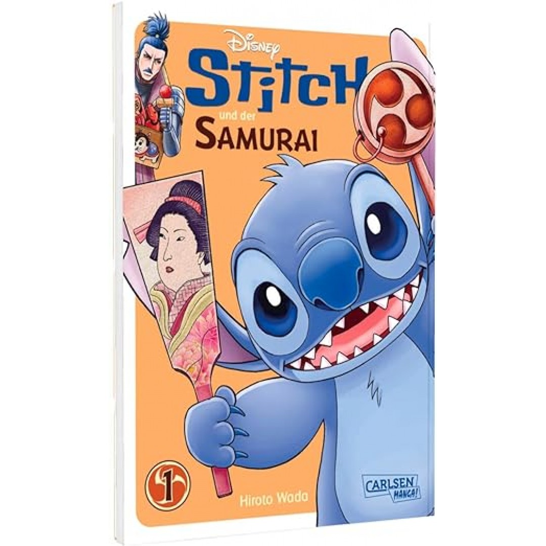 Stitch: Stitch und der Samurai 1: Witziger Disney-Manga ab 10 mit Stitch im historischen Japan Stitch: Stitch und der Samurai 1: Witziger Disney-Manga ab 10 mit Stitch im historischen Japan