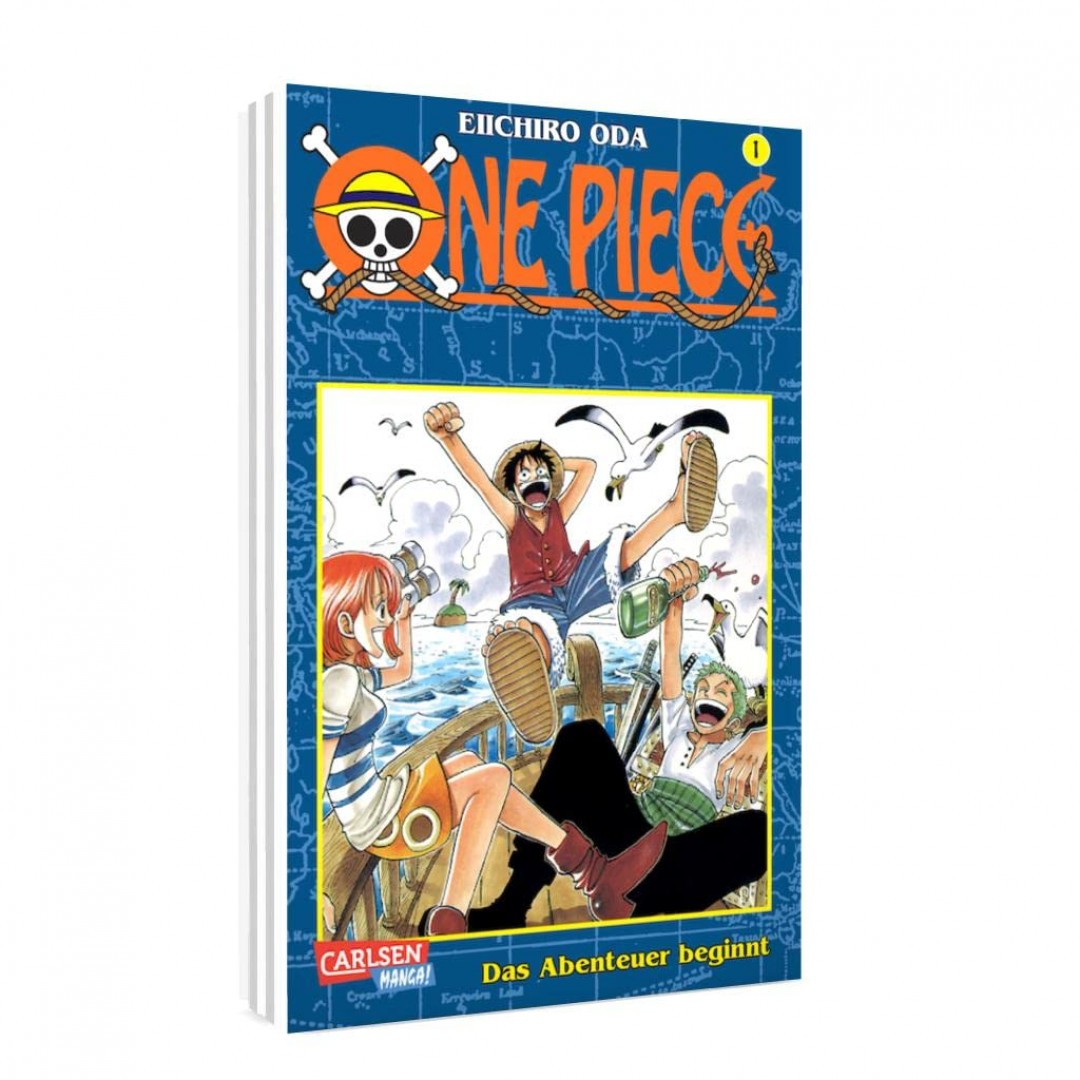 One Piece 1: Action-Manga-Bestsellerserie ab 10 Jahren über eine Gruppe Strohhut-Piraten auf der Suche nach dem größten Schatz der Welt One Piece 1: Action-Manga-Bestsellerserie ab 10 Jahren über eine Gruppe Strohhut-Piraten auf der Suche nach dem größten Schatz der Welt