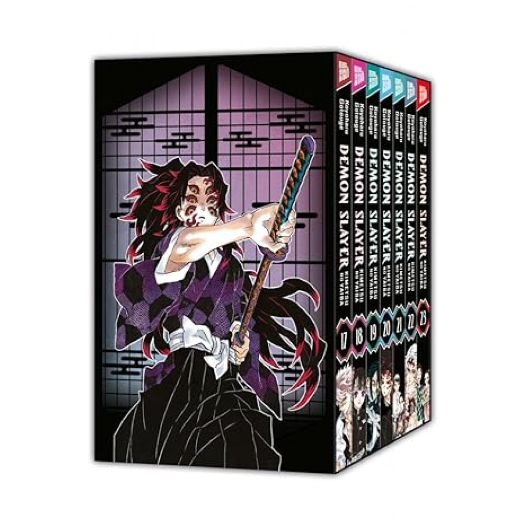 Demon Slayer - Kimetsu no Yaiba - 17-23 mit Sammelschuber Demon Slayer - Kimetsu no Yaiba - 17-23 mit Sammelschuber