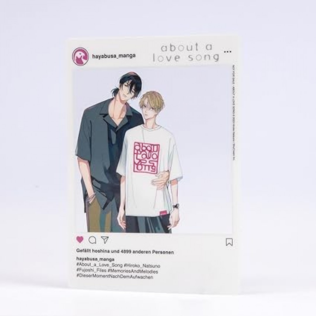 About a Love Song: Emotionale Boys-Love-Story ab 18 über einen Musiker und seine Liebe zu einem jüngeren Mann - mit exklusiver SNS Card in der 1. Auflage! About a Love Song: Emotionale Boys-Love-Story ab 18 über einen Musiker und seine Liebe zu einem jüngeren Mann - mit exklusiver SNS Card in der 1. Auflage!