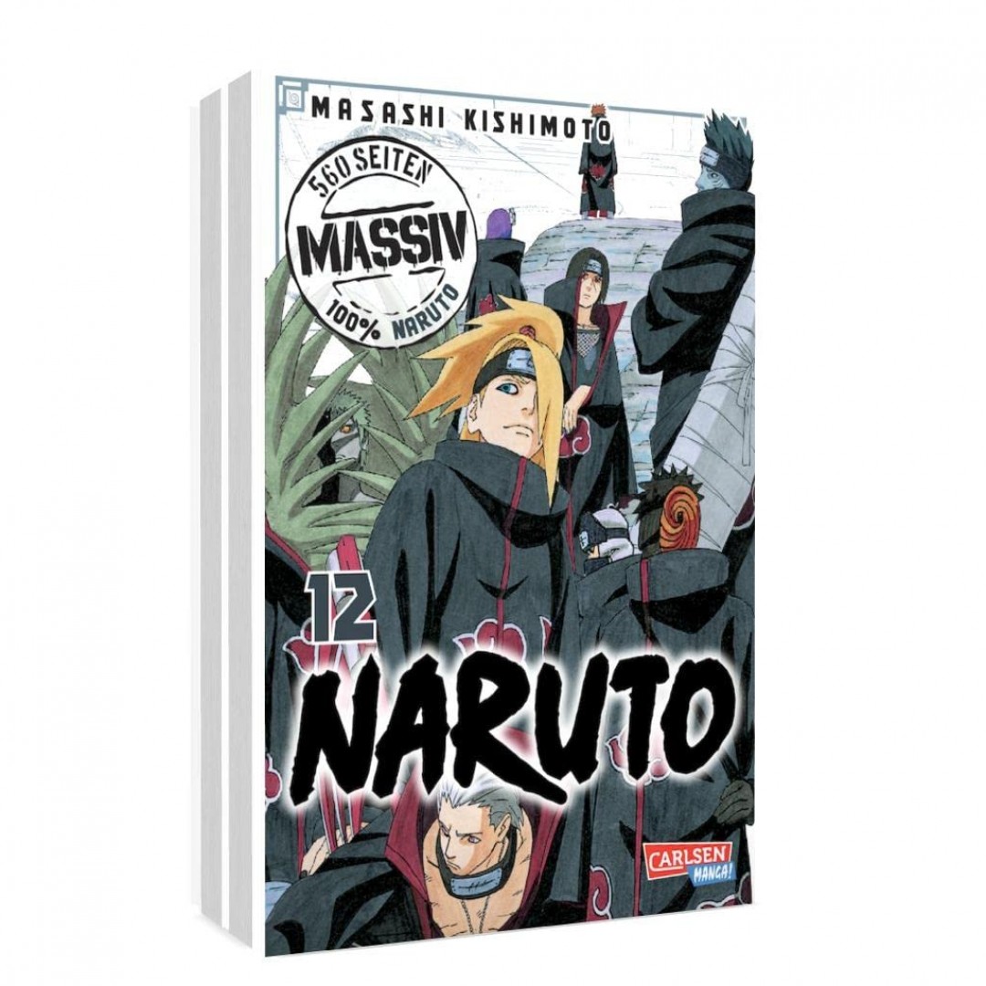 Naruto Massiv 12: Die Originalserie als umfangreiche Sammelbandausgabe! Naruto Massiv 12: Die Originalserie als umfangreiche Sammelbandausgabe!