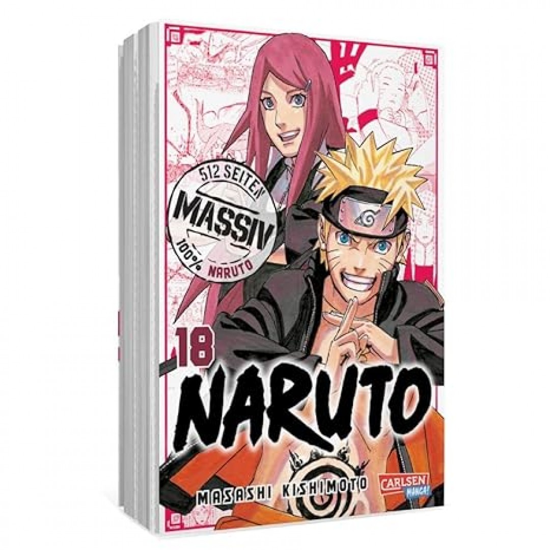 Naruto Massiv 18: Die Originalserie als umfangreiche Sammelbandausgabe! Naruto Massiv 18: Die Originalserie als umfangreiche Sammelbandausgabe!