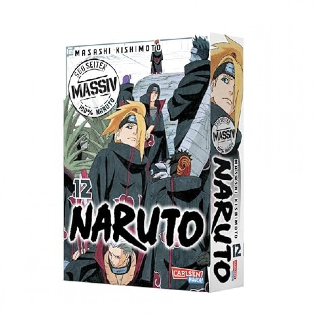 Naruto Massiv 12: Die Originalserie als umfangreiche Sammelbandausgabe! Naruto Massiv 12: Die Originalserie als umfangreiche Sammelbandausgabe!