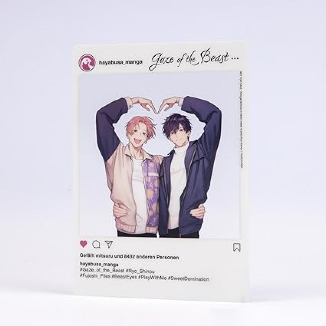 Gaze of the Beast: Yaoi-Einzelband im Sub/Dom-Universum voller Nervenkitzel und Erotik – für Leser*innen ab 18 und mit exklusiver SNS Card in der 1. Auflage Gaze of the Beast: Yaoi-Einzelband im Sub/Dom-Universum voller Nervenkitzel und Erotik – für Leser*innen ab 18 und mit exklusiver SNS Card in der 1. Auflage
