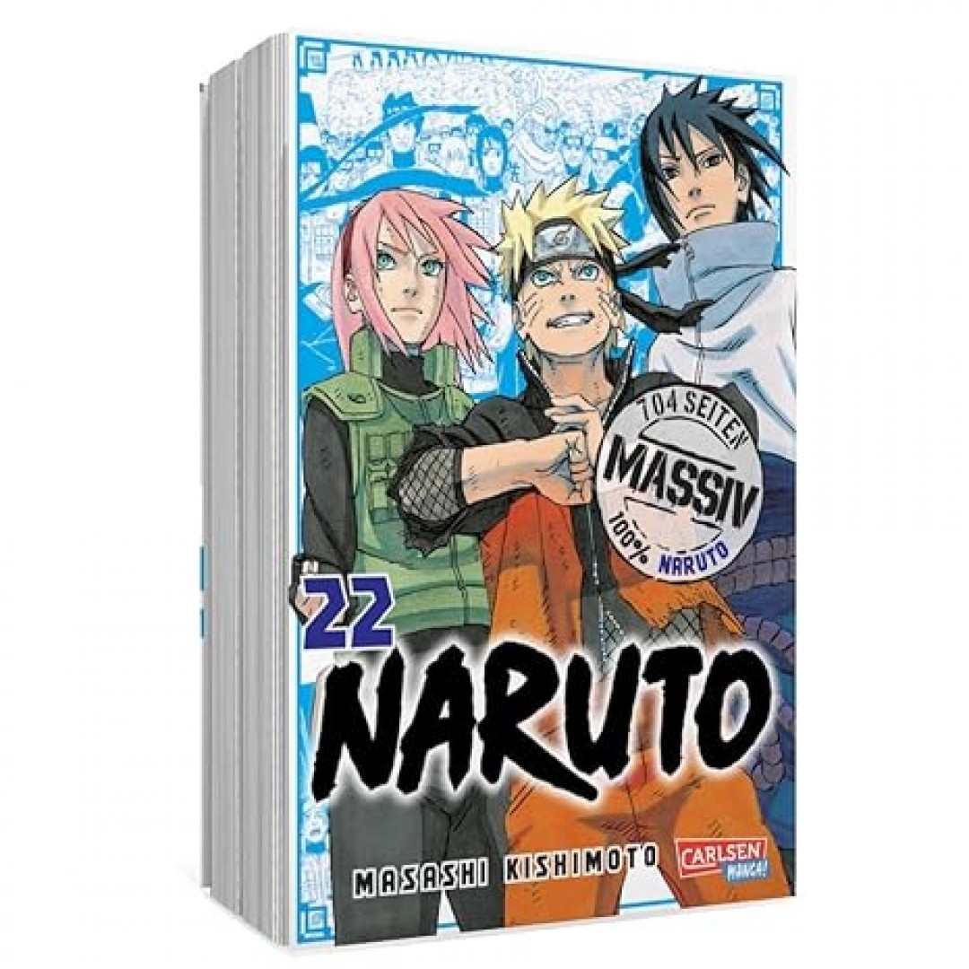 Naruto Massiv 22: Die Originalserie als umfangreiche Sammelbandausgabe! Naruto Massiv 22: Die Originalserie als umfangreiche Sammelbandausgabe!