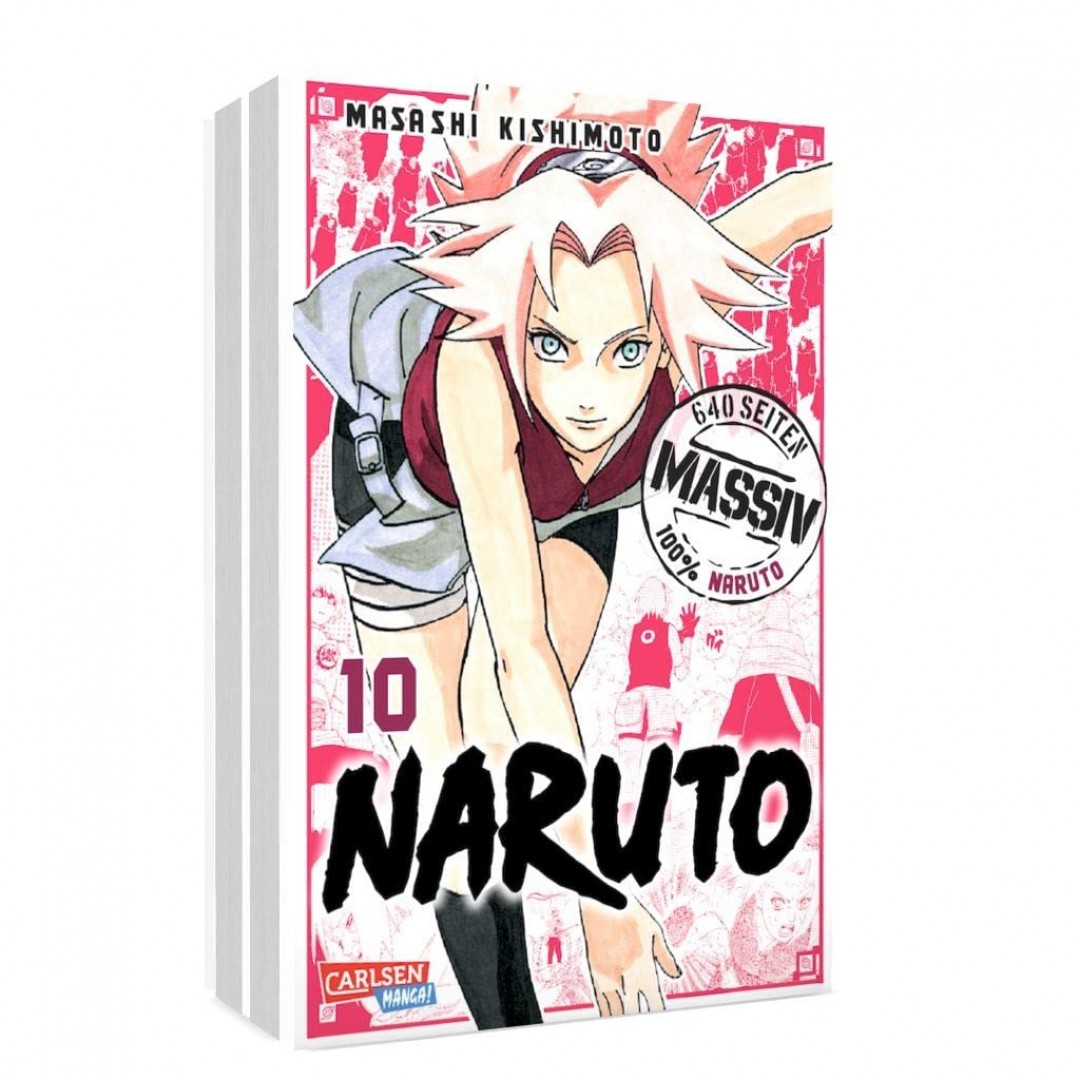 Naruto Massiv 10: Die Originalserie als umfangreiche Sammelbandausgabe! Naruto Massiv 10: Die Originalserie als umfangreiche Sammelbandausgabe!