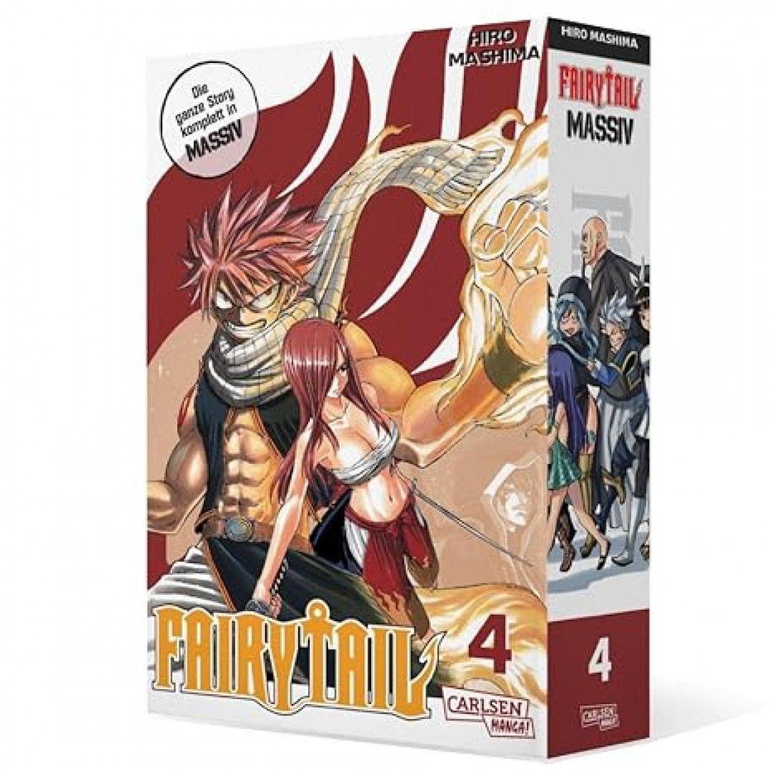 Fairy Tail Massiv 4: 3-in-1-Edition voller rasanter Abenteuer der stärksten Magier der Welt Fairy Tail Massiv 4: 3-in-1-Edition voller rasanter Abenteuer der stärksten Magier der Welt