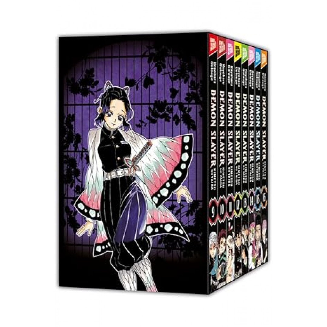 Demon Slayer - Kimetsu no Yaiba 9-16 mit Sammelschuber Demon Slayer - Kimetsu no Yaiba 9-16 mit Sammelschuber