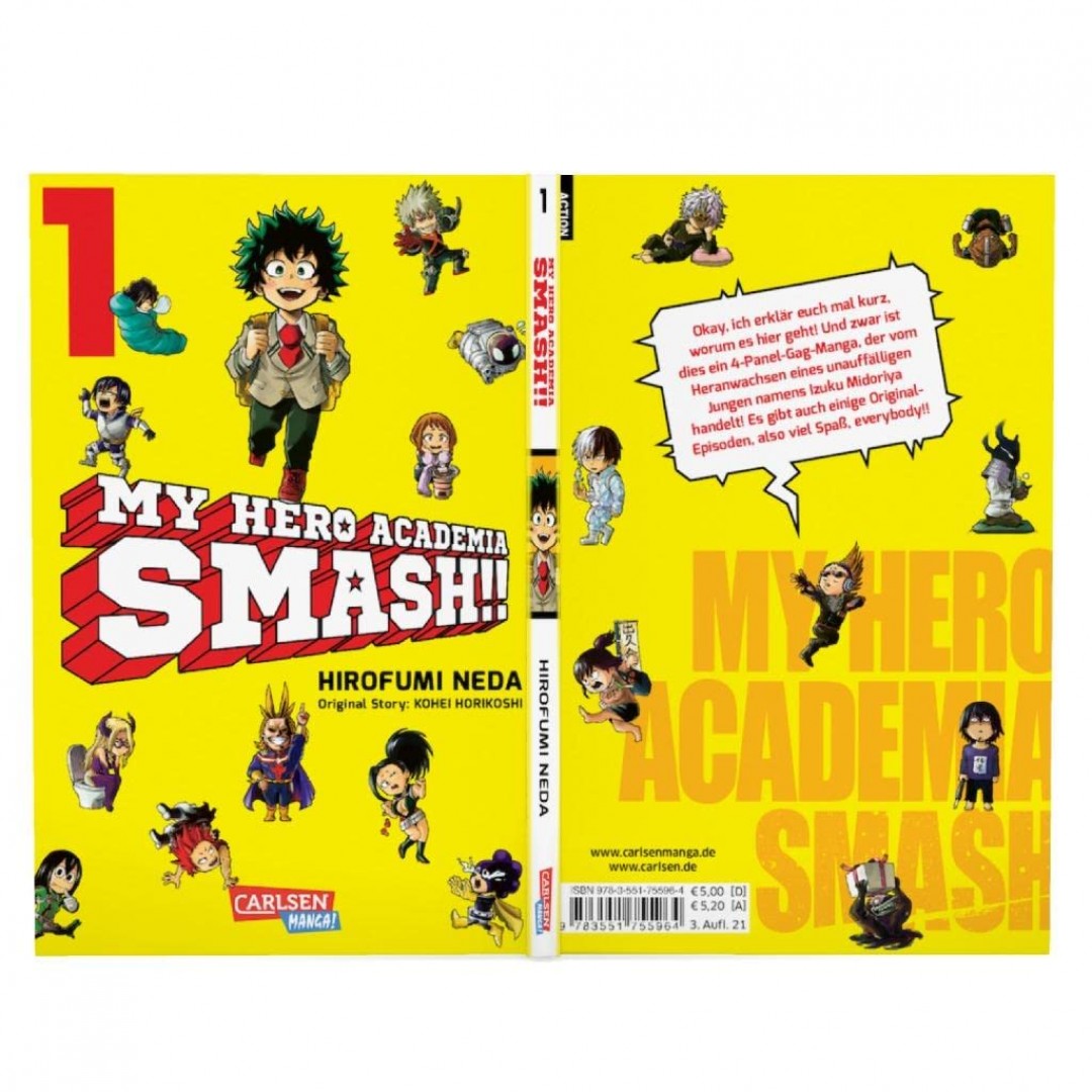 My Hero Academia Smash 1: Der neue Smasher aus Japan! My Hero Academia Smash 1: Der neue Smasher aus Japan!