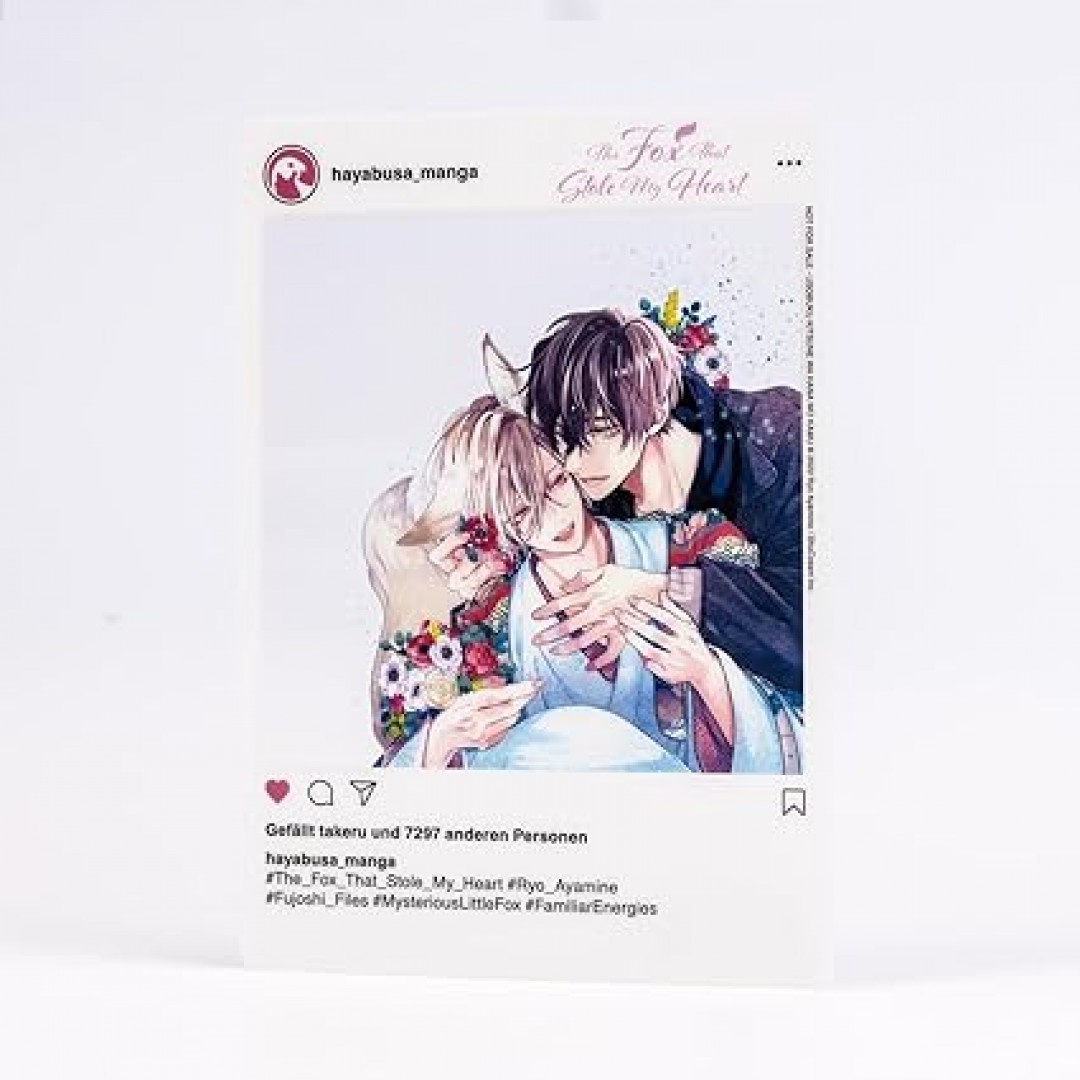 The Fox That Stole My Heart: Erotischer Yaoi-Einzelband im Fantasy-Setting – für Leser*innen ab 18 und mit exklusiver SNS Card in der 1. Auflage The Fox That Stole My Heart: Erotischer Yaoi-Einzelband im Fantasy-Setting – für Leser*innen ab 18 und mit exklusiver SNS Card in der 1. Auflage