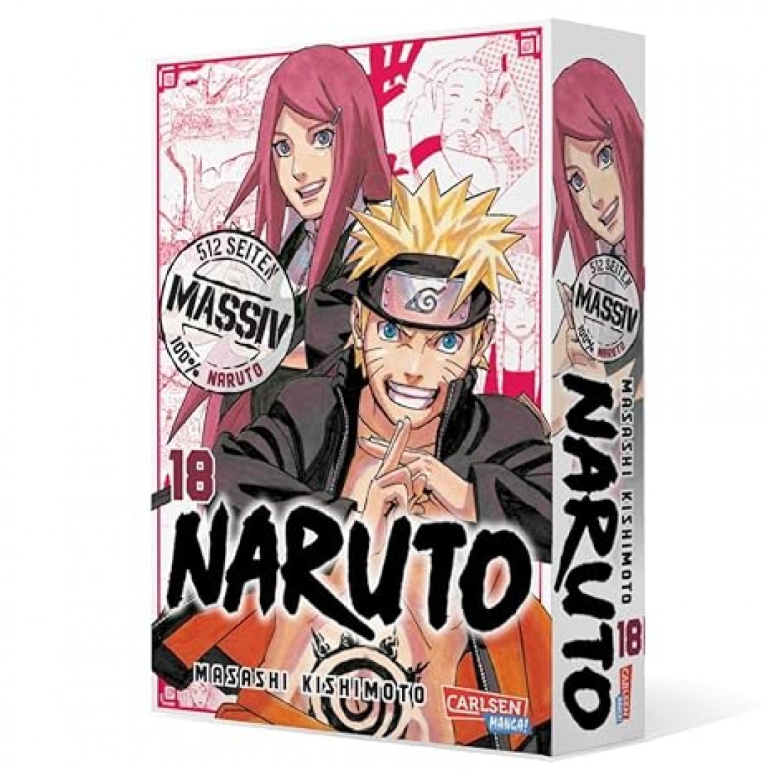 Naruto Massiv 18: Die Originalserie als umfangreiche Sammelbandausgabe! Naruto Massiv 18: Die Originalserie als umfangreiche Sammelbandausgabe!