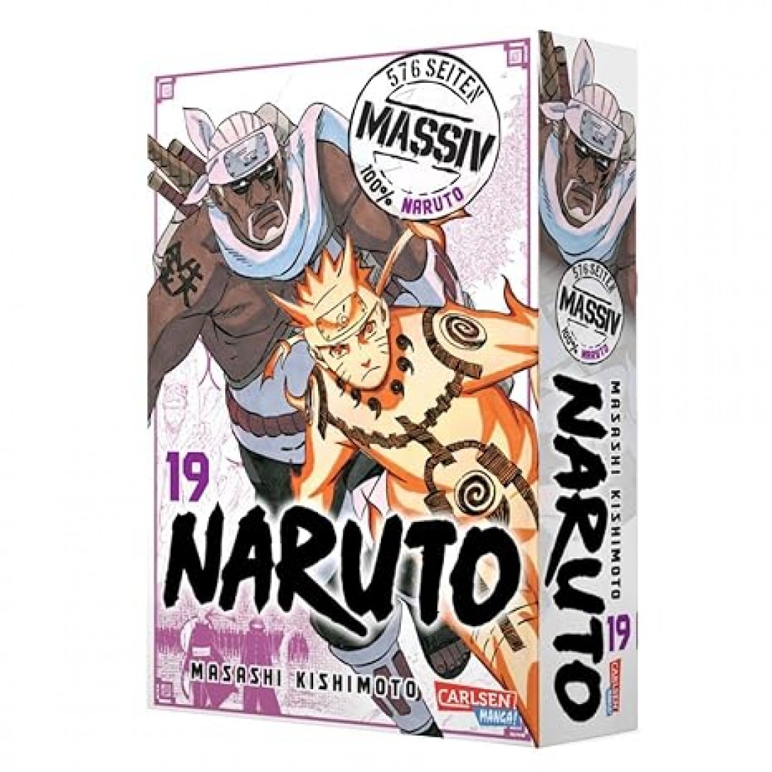 Naruto Massiv 19: Die Originalserie als umfangreiche Sammelbandausgabe! Naruto Massiv 19: Die Originalserie als umfangreiche Sammelbandausgabe!