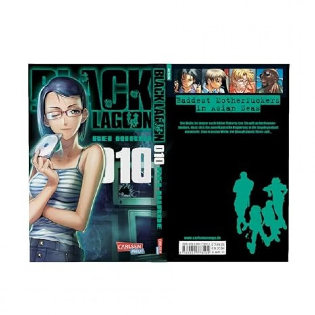 Black Lagoon 10: Spektakuläre Manga-Action um wahnwitzige Abenteuer und eine unerschrockene Piratenbande
