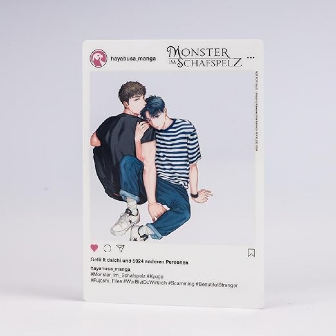Monster im Schafspelz 1: Boys-Love-Serie ab 18 über einen mysteriösen Liebhaber mit dunkler Vergangenheit – mit hochwertiger SNS Card in der 1. Auflage! Monster im Schafspelz 1: Boys-Love-Serie ab 18 über einen mysteriösen Liebhaber mit dunkler Vergangenheit – mit hochwertiger SNS Card in der 1. Auflage!