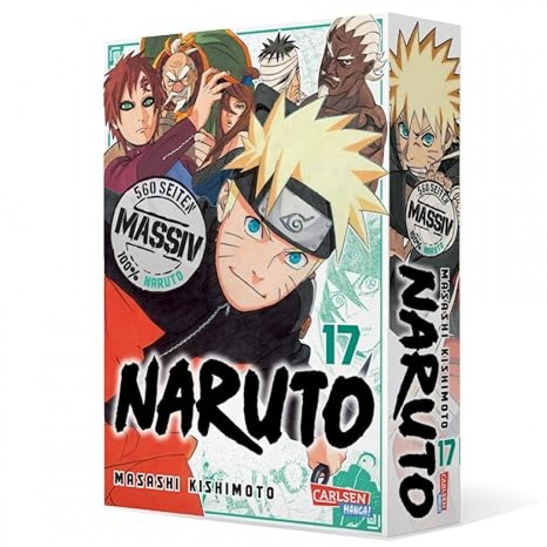 Naruto Massiv 17: Die Originalserie als umfangreiche Sammelbandausgabe! Naruto Massiv 17: Die Originalserie als umfangreiche Sammelbandausgabe!