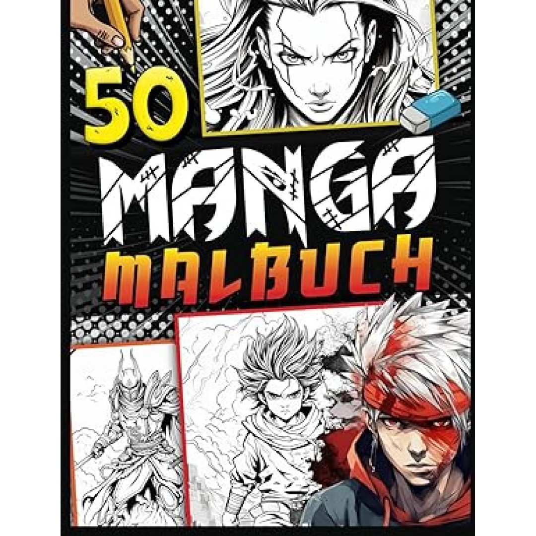 Manga malbuch: 50 detaillierte Porträt - einzigartige Zeichnungen zum Ausmalen – Malvorlagen für japanische Comics Mangas, Anime Shonen, Ninja, ... Jugendliche Erwachsene, Mädchen und Jungen Manga malbuch: 50 detaillierte Porträt - einzigartige Zeichnungen zum Ausmalen – Malvorlagen für japanische Comics Mangas, Anime Shonen, Ninja, ... Jugendliche Erwachsene, Mädchen und Jungen