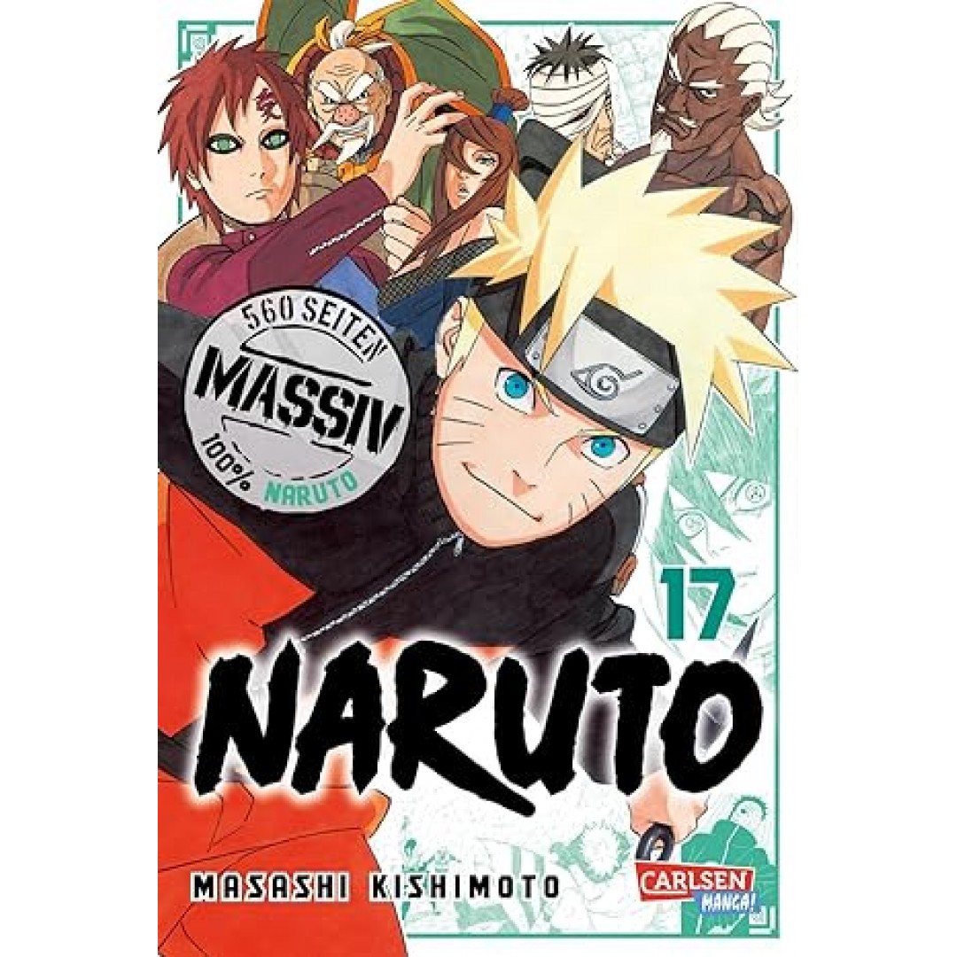 Naruto Massiv 17: Die Originalserie als umfangreiche Sammelbandausgabe! Naruto Massiv 17: Die Originalserie als umfangreiche Sammelbandausgabe!