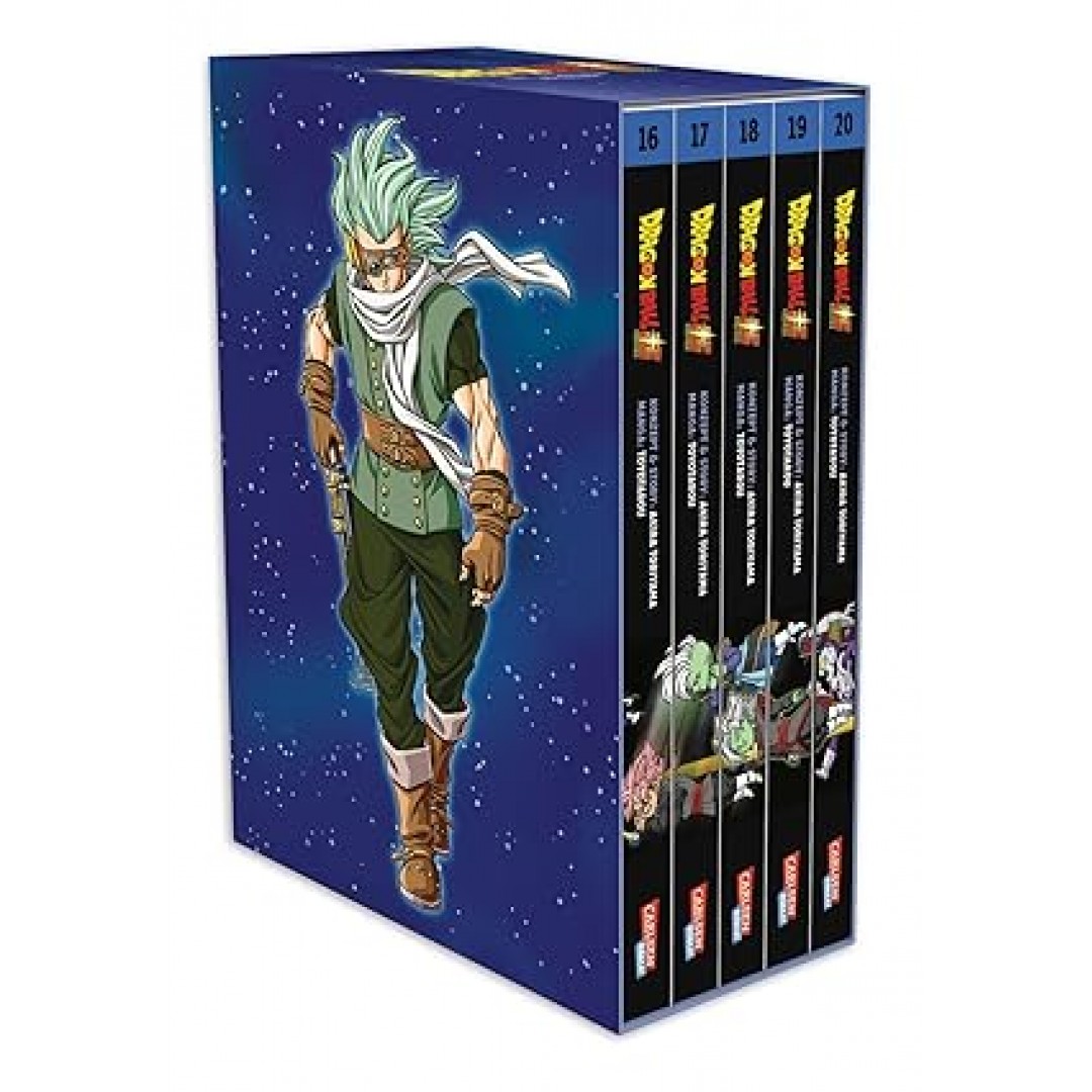 Dragon Ball Super, Bände 16-20 im Sammelschuber mit Extra: Neue Storys aus dem DRAGON BALL-Universum in praktischer Sammelbox Dragon Ball Super, Bände 16-20 im Sammelschuber mit Extra: Neue Storys aus dem DRAGON BALL-Universum in praktischer Sammelbox