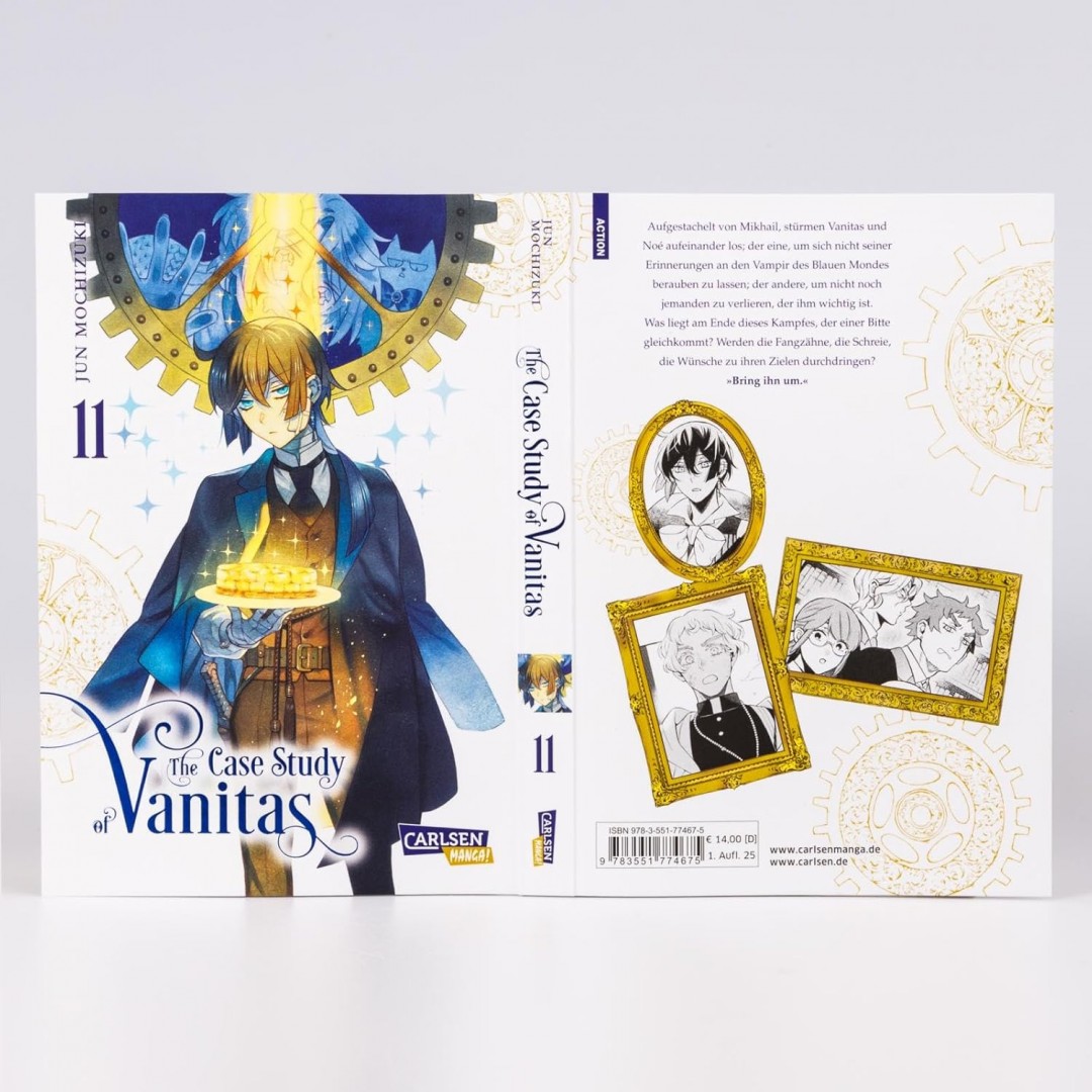 The Case Study Of Vanitas 11 - Limitierte Edition: Vampir-Action im Steampunk-Setting: limitierter Band 11 mit Variant-Cover inklusive Skizzenbuch The Case Study Of Vanitas 11 - Limitierte Edition: Vampir-Action im Steampunk-Setting: limitierter Band 11 mit Variant-Cover inklusive Skizzenbuch