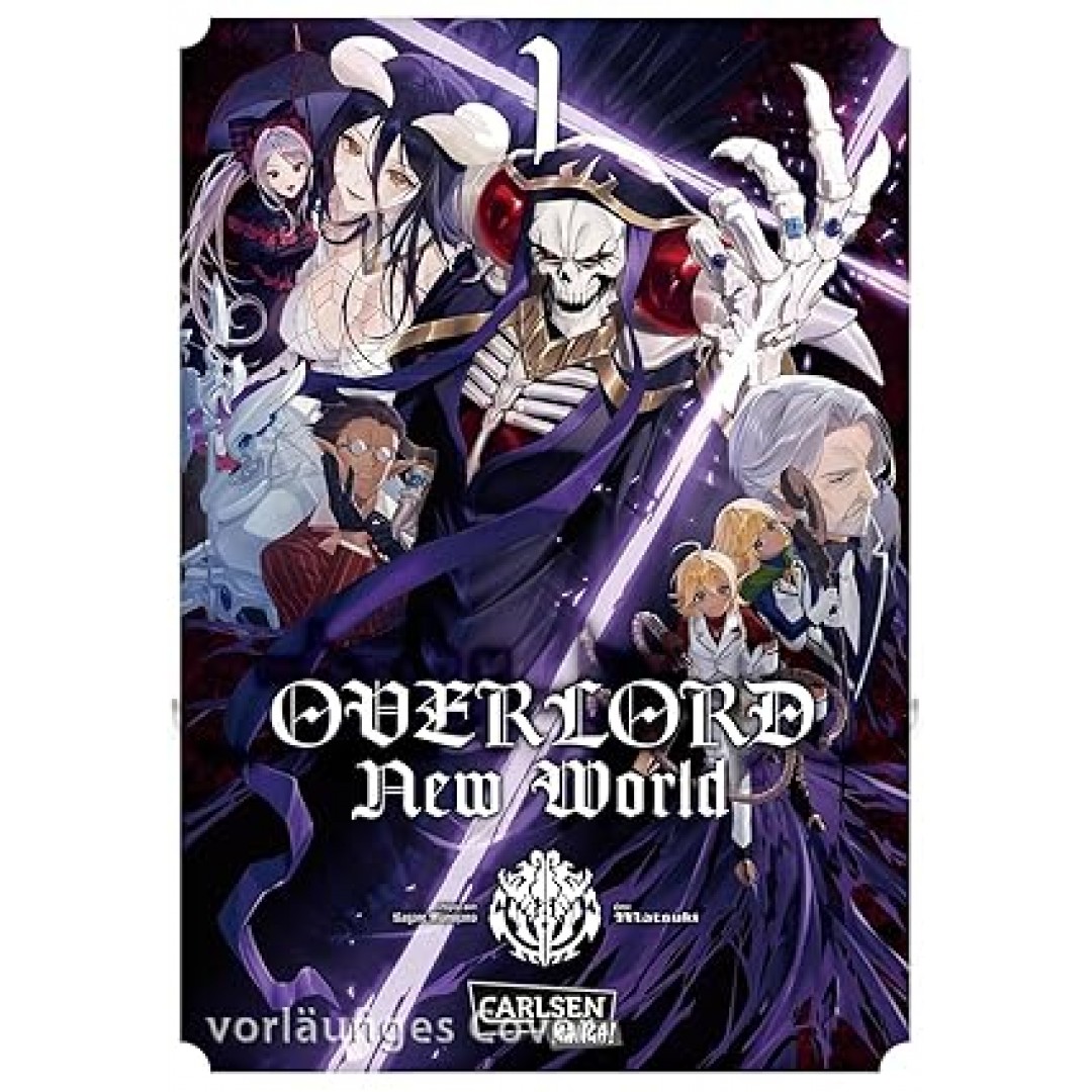 Overlord New World 1: Epische Manga-Fortsetzung voller Intrigen, Machtkämpfe und düsterer Fantasy Overlord New World 1: Epische Manga-Fortsetzung voller Intrigen, Machtkämpfe und düsterer Fantasy