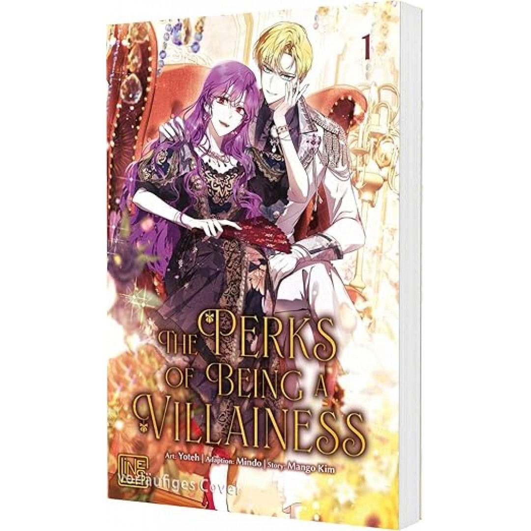 The Perks of Being a Villainess 1: Faszinierendes Fantasy-Drama über die Wiedergeburt in einem Roman – komplett in Farbe und mit Extra in der 1. Auflage! The Perks of Being a Villainess 1: Faszinierendes Fantasy-Drama über die Wiedergeburt in einem Roman – komplett in Farbe und mit Extra in der 1. Auflage!