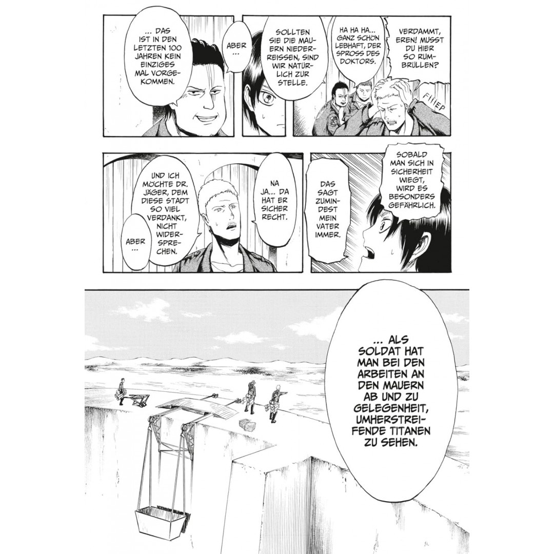 Attack on Titan 1: Atemberaubende Fantasy-Action im Kampf gegen grauenhafte Titanen Attack on Titan 1: Atemberaubende Fantasy-Action im Kampf gegen grauenhafte Titanen