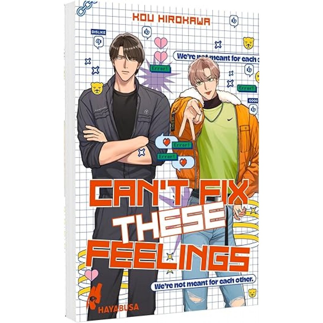 Can’t Fix These Feelings: Charmantes Liebesdrama über einen wortkargen Mechaniker und einen quirligen Influencer – Einzelband ab 18 mit hochwertiger SNS Card in der 1. Auflage! Can’t Fix These Feelings: Charmantes Liebesdrama über einen wortkargen Mechaniker und einen quirligen Influencer – Einzelband ab 18 mit hochwertiger SNS Card in der 1. Auflage!