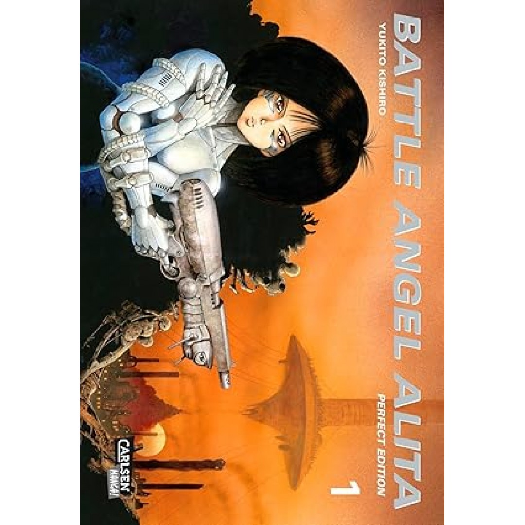 Battle Angel Alita - Perfect Edition 1: Neuausgabe der verfilmten Science-Fiction-Manga-Serie über einen weiblichen Cyborg - mit Farbseiten und Zusatzmaterial Battle Angel Alita - Perfect Edition 1: Neuausgabe der verfilmten Science-Fiction-Manga-Serie über einen weiblichen Cyborg - mit Farbseiten und Zusatzmaterial