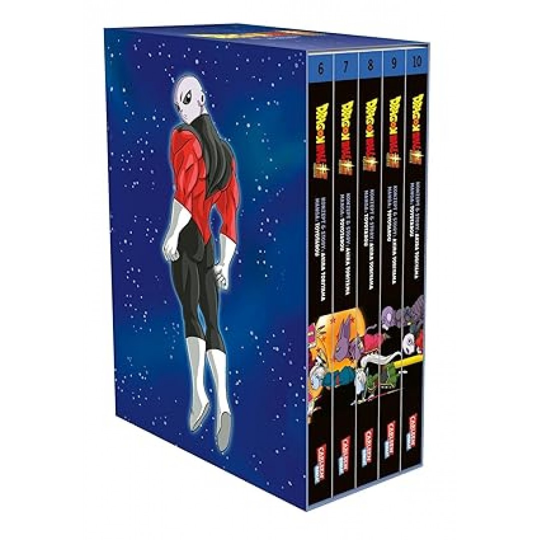 Dragon Ball Super Bände 6-10 im Sammelschuber mit Extra: Die Fortsetzung der Action-Manga-Serie ab 10 Jahren über epische Schlachten und kosmische Abenteuer Dragon Ball Super Bände 6-10 im Sammelschuber mit Extra: Die Fortsetzung der Action-Manga-Serie ab 10 Jahren über epische Schlachten und kosmische Abenteuer