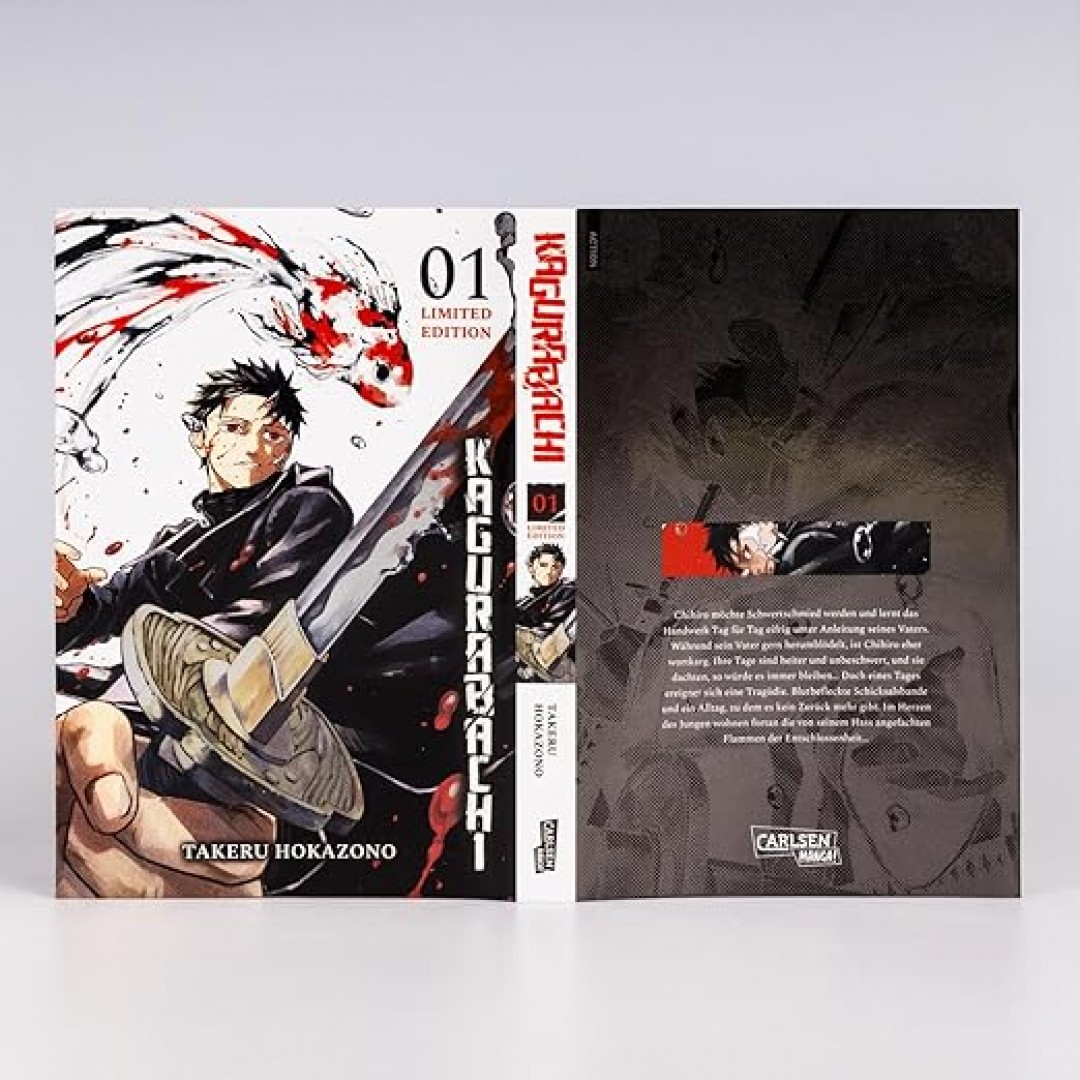 Kagurabachi 1 - Limitierte Edition: mit Variant-Cover und hochwertigem Extra des atmosphärischen Action-Mangas über einen von Rache getriebenen jungen Mann Kagurabachi 1 - Limitierte Edition: mit Variant-Cover und hochwertigem Extra des atmosphärischen Action-Mangas über einen von Rache getriebenen jungen Mann