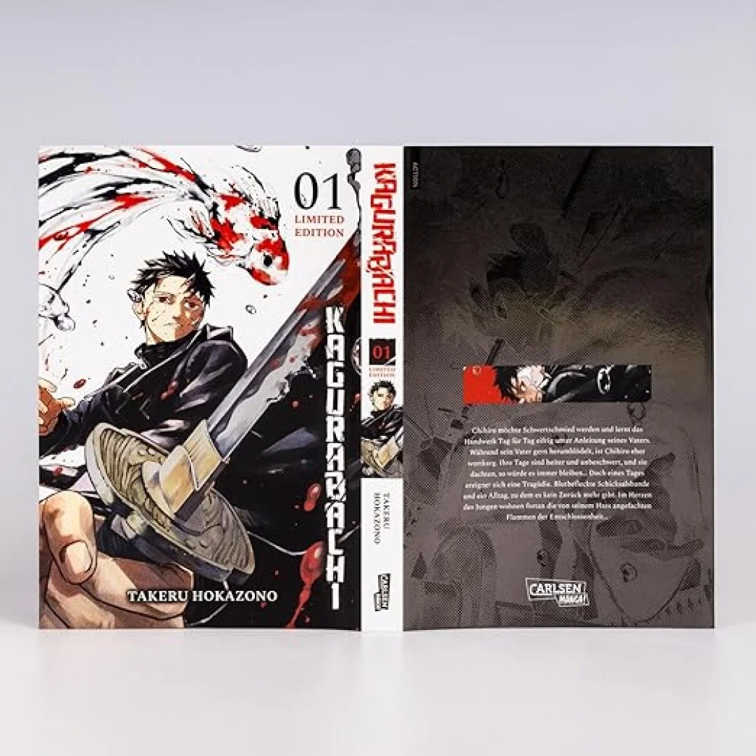 Kagurabachi 1 - Limitierte Edition: mit Variant-Cover und hochwertigem Extra des atmosphärischen Action-Mangas über einen von Rache getriebenen jungen Mann Kagurabachi 1 - Limitierte Edition: mit Variant-Cover und hochwertigem Extra des atmosphärischen Action-Mangas über einen von Rache getriebenen jungen Mann