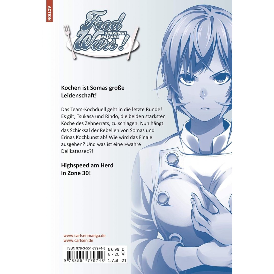 Food Wars - Shokugeki No Soma 30: Heiße Koch-Action im Internat – Mit Rezepten zum Nachkochen Food Wars - Shokugeki No Soma 30: Heiße Koch-Action im Internat – Mit Rezepten zum Nachkochen