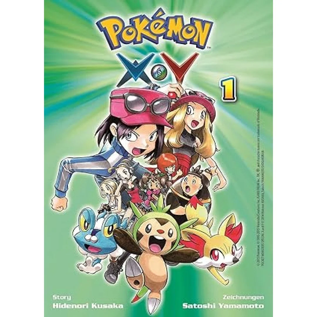 Pokémon X und Y 01: Die Manga-Adaption der weltweit beliebten Videospiele von Nintendo Pokémon X und Y 01: Die Manga-Adaption der weltweit beliebten Videospiele von Nintendo