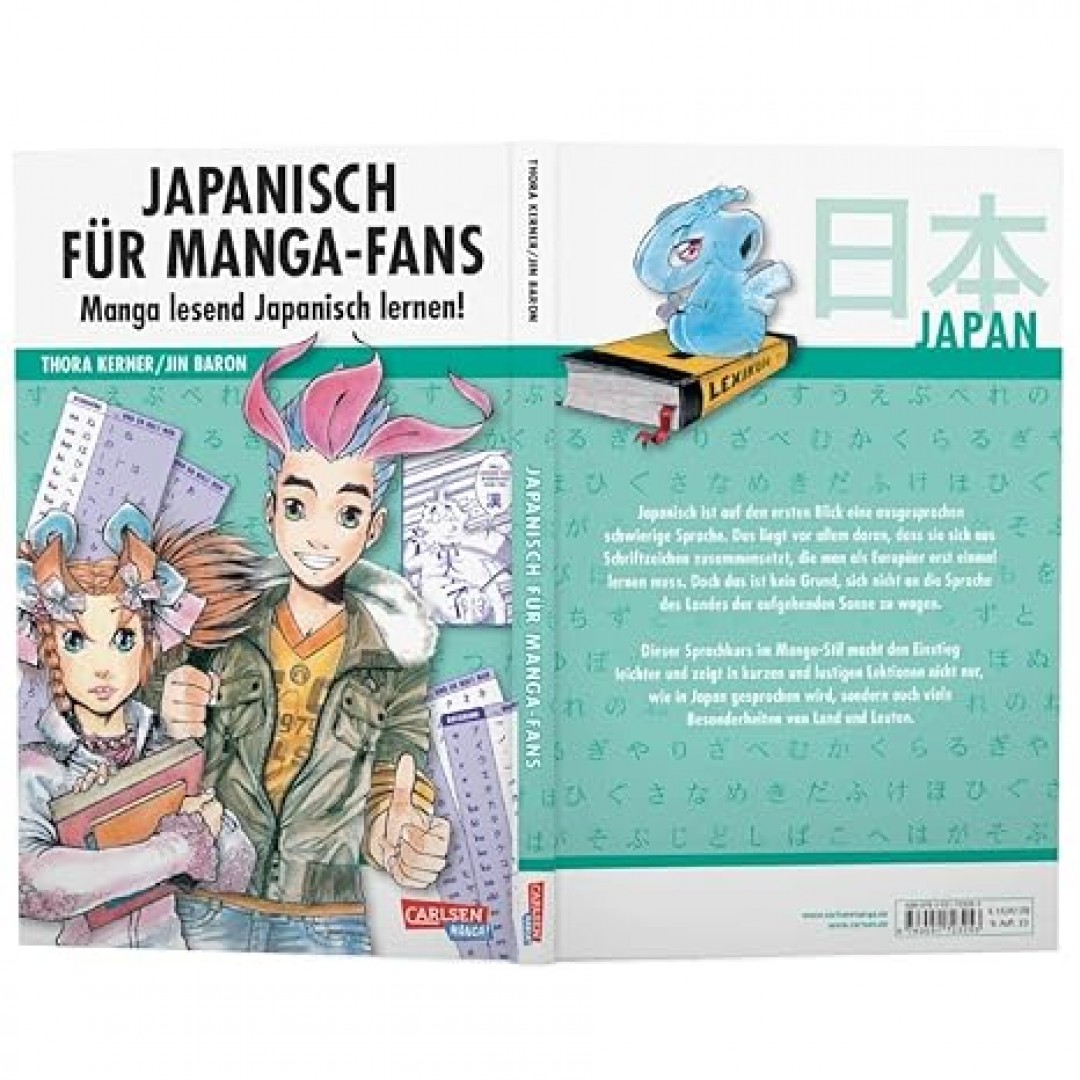 Japanisch für Manga-Fans (Sammelband): Grundlagen-Sprachkurs in Manga-Form – Schritt für Schritt Japanisch lernen inklusive Hiranga, Katanka, Basisvokabeln, Grammatik und Redewendungen Japanisch für Manga-Fans (Sammelband): Grundlagen-Sprachkurs in Manga-Form – Schritt für Schritt Japanisch lernen inklusive Hiranga, Katanka, Basisvokabeln, Grammatik und Redewendungen